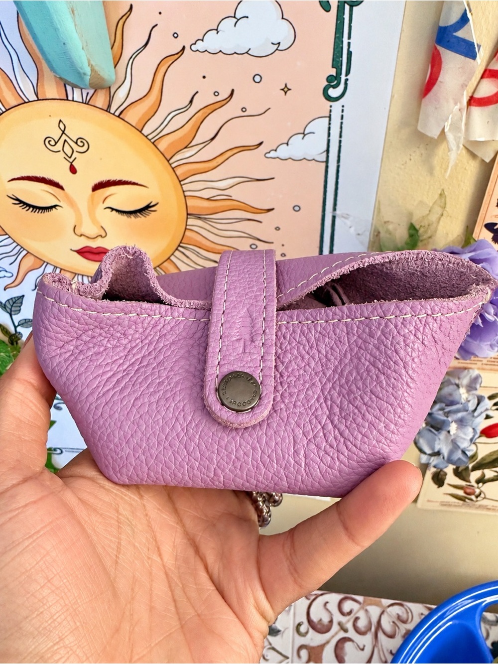 Portland leather goods howler pouch